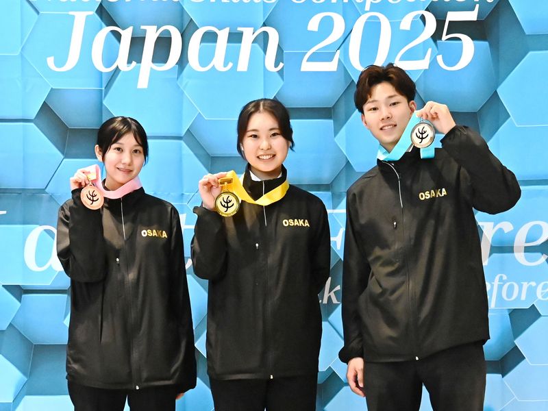 第63回技能五輪全国大会2025・入賞の3人